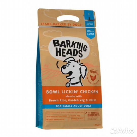 Barking Heads сухой корм для мелких собак 6 кг