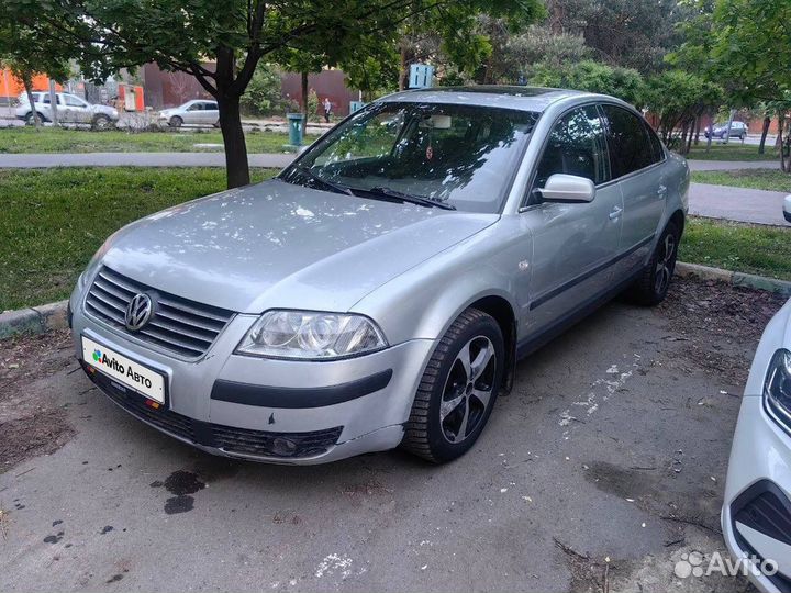 Volkswagen Passat 1.8 AT, 2002, 245 000 км