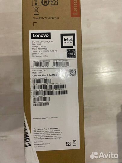 Lenovo Yoga Slim 7 Oled Ultra 5 125H 16/1Tb