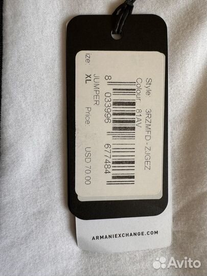Футболка новая Armani Exchange оригинал