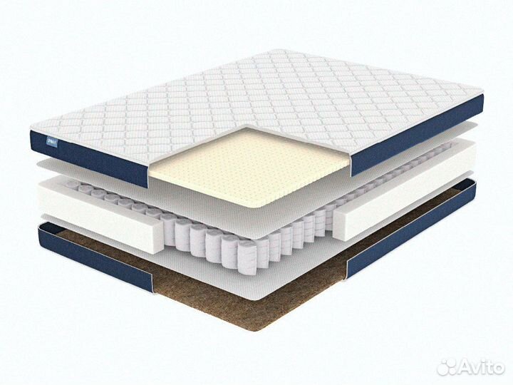 Матрас двухсторонний 140х190 см