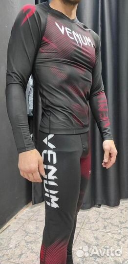 Комплект: рашгард + компрессионные штаны venum