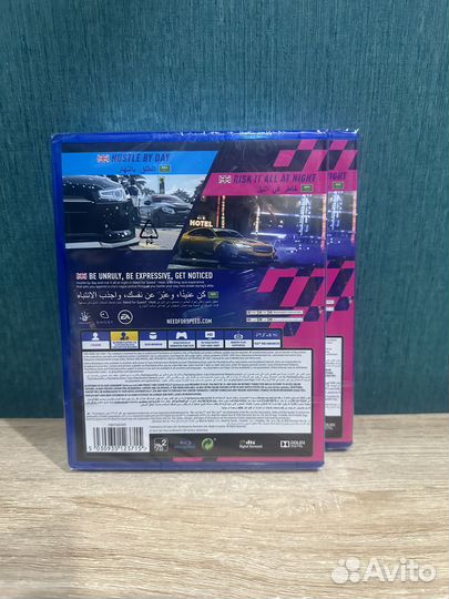 Игра PS4 NFS Heat Need for speed. Диск новый