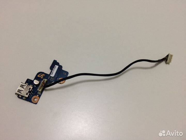 Плата USB+кнопка вкл Samsung RV520, RV515