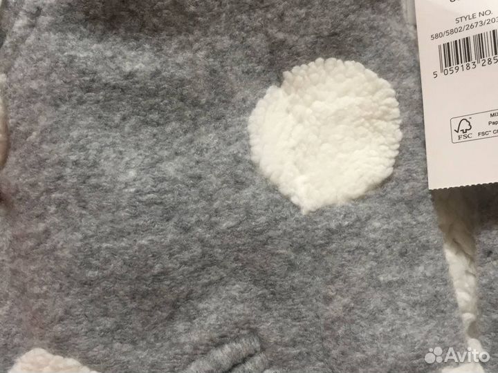 Новое Пальто George куртка для девочки 80-86