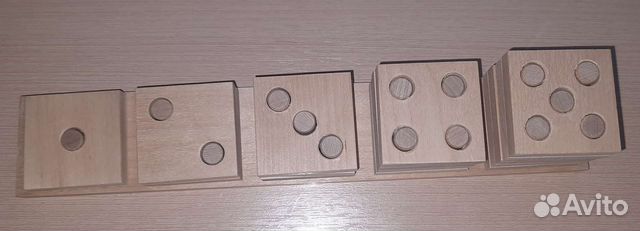 Деревянный сортер монтессори