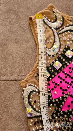 Купальник для художественной гимнастики,122-134 см