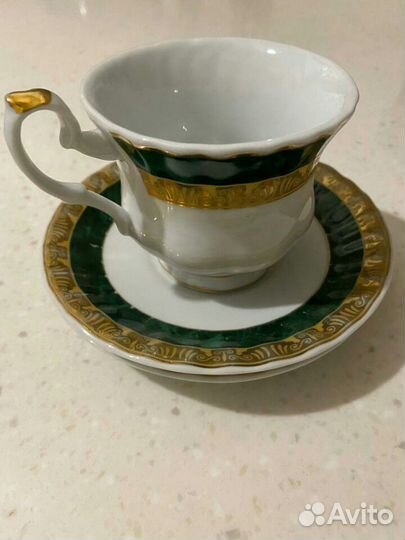 Чайная пара фарфор