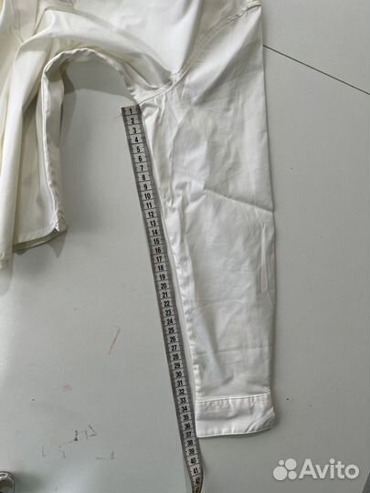 Рубашка белая 128 рост