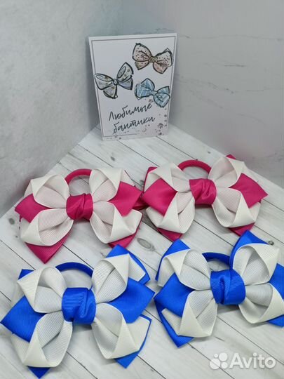 Резинки, заколки ручной работы