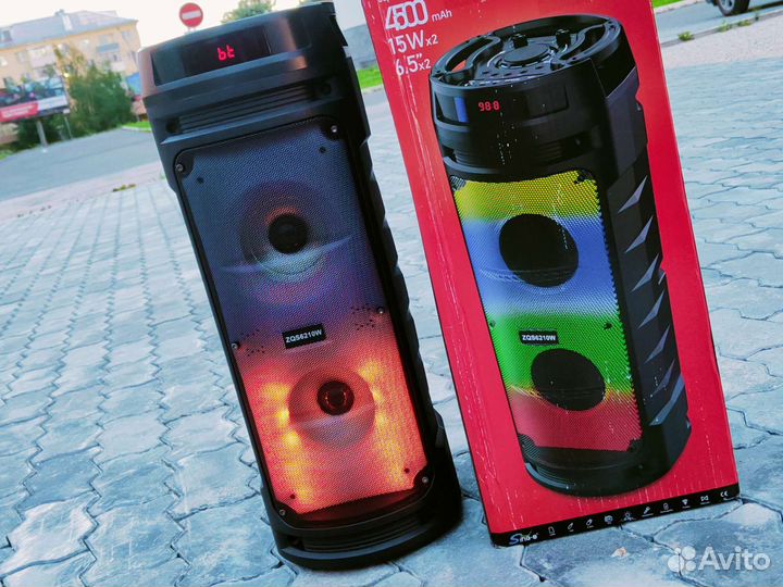 Большая колонка 56 см с блютузом