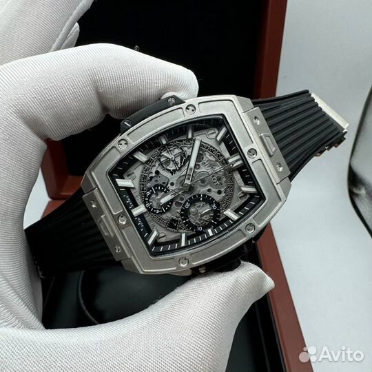 Hublot steel премиум часы мужские