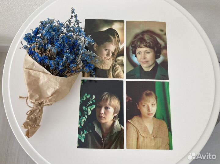 Советские открытки артисты