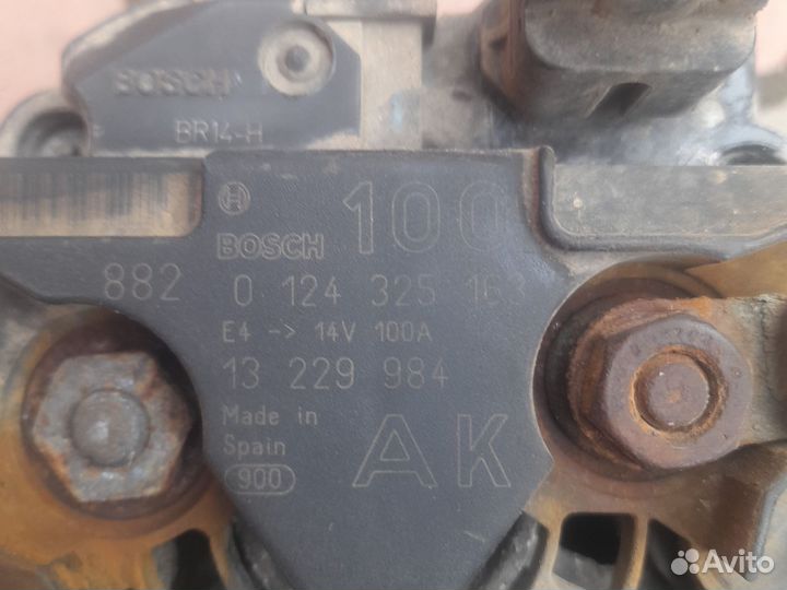 Генератор Opel Astra h,Zafira,Vectra,Corsa