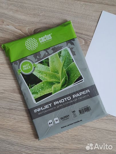 Фотобумага для струйной печати А4