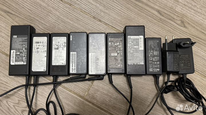 Блоки питания для ноутбуков 14шт лот