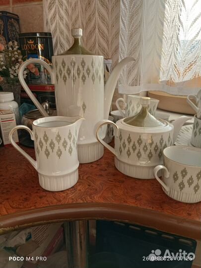 Чайно кофейный сервиз Германия