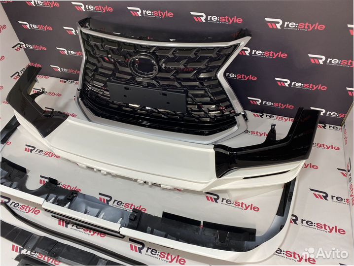 Обвес Lexus LX570 LX450D стиль Heritage D442