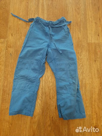 Кимоно для дзюдо синее