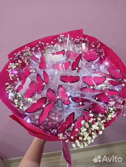 Букеты из бабочек