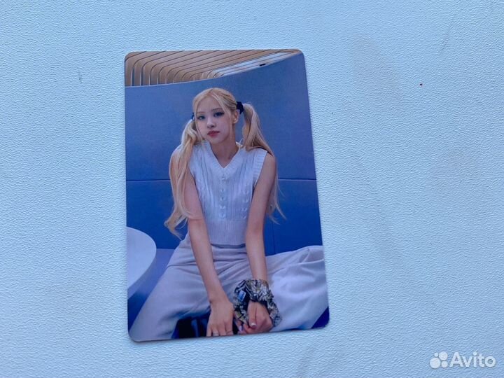 Карточки розэ из blackpink