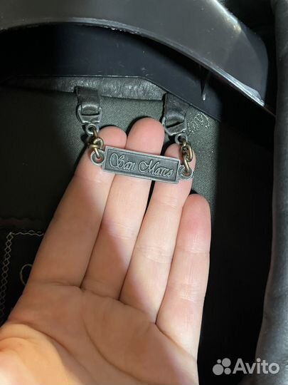 Мужская кожаная куртка San Marco