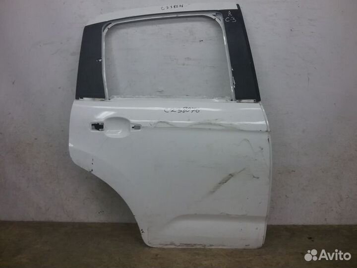 Дверь задняя правая Citroen C3 2