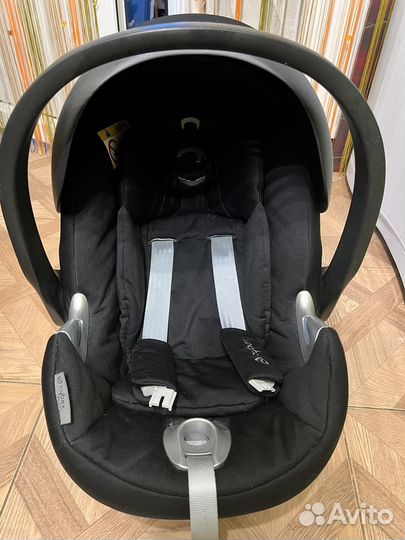 Автолюлька cybex aton q platinum