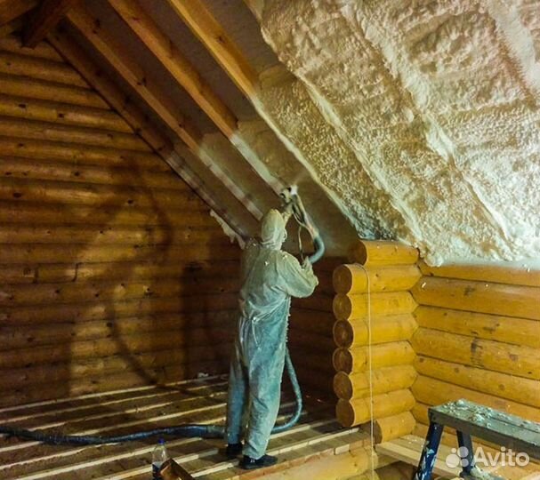 Утепление пенополиуретаном внутренних стен дома