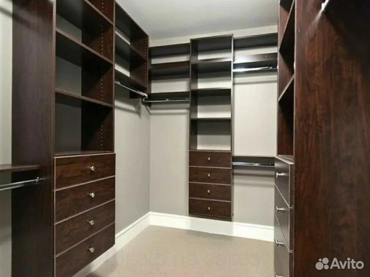 Гардеробная на заказ по вашим размерам