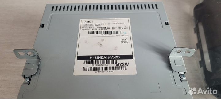 Штатная магнитолa sportage