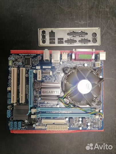 Матплата + Quad q8400 + DDR3 8gb