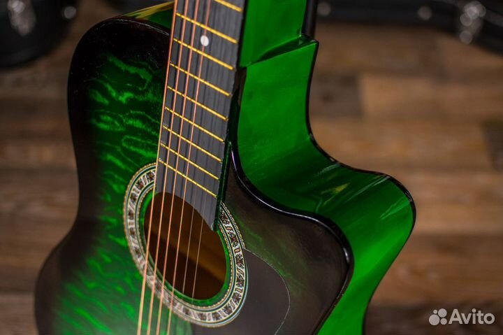 Акустическая Гитара Belucci + Аксессуары