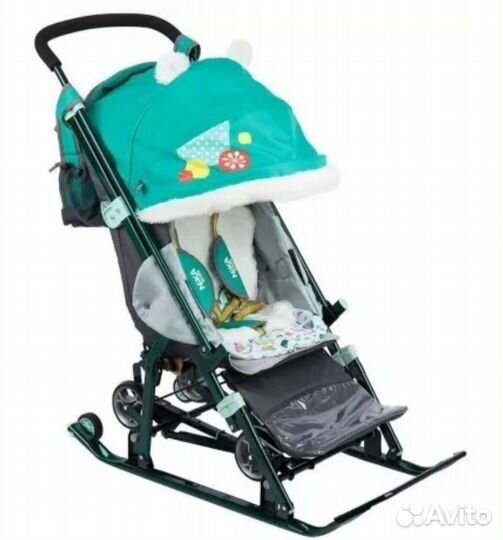 Детские санки коляска ника