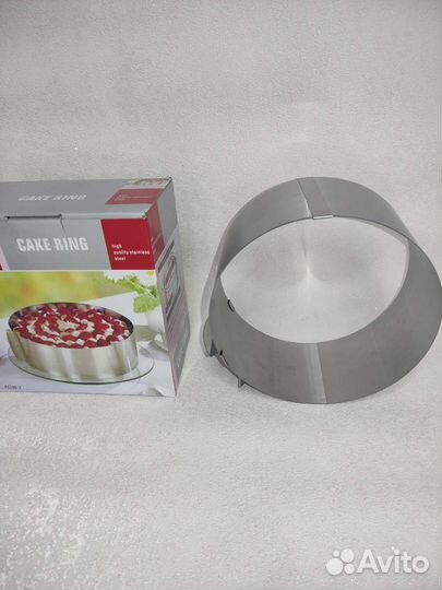 Формы для салатов круг разъемный и сердца новые