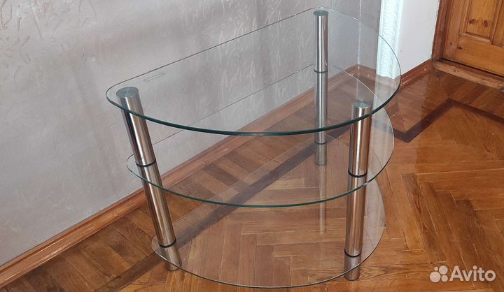 Столик стеклянный
