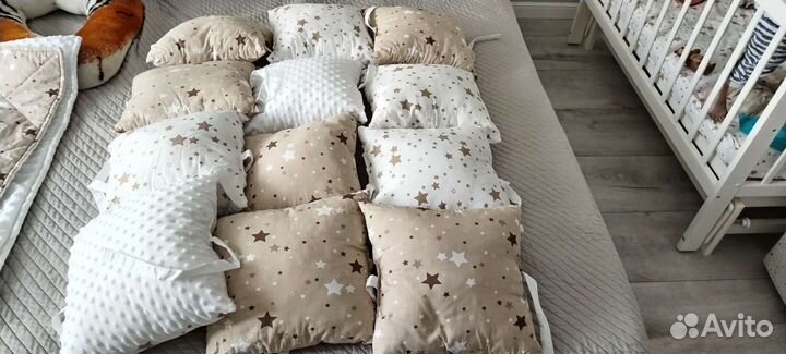 Бортики в детскую кроватку бу