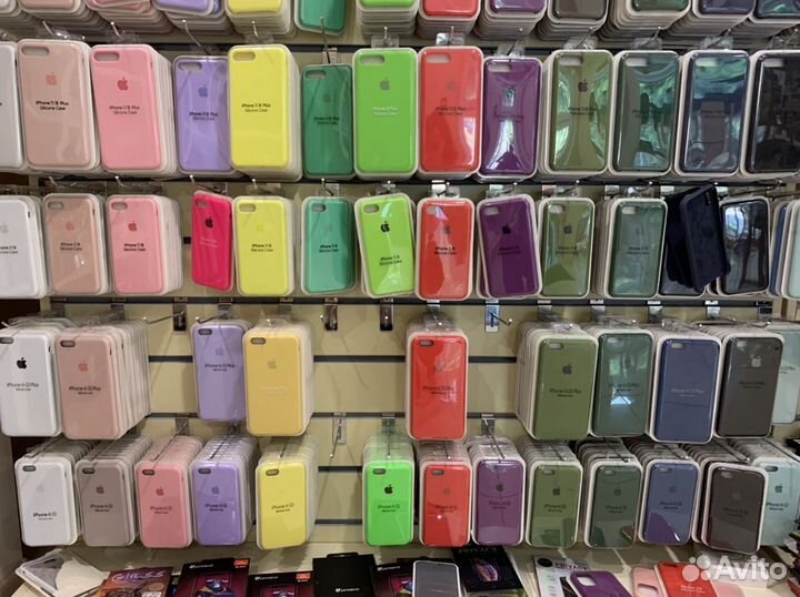 Силиконовый чехол для iPhone 6 plus