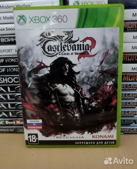 Castelvania Lord of Shadow 2 на Xbox 360 Лицензия