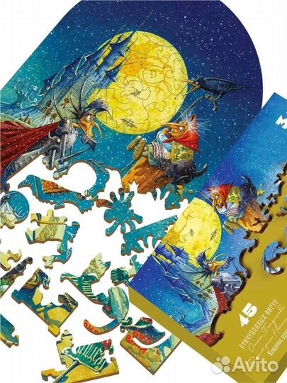 Деревянный пазл Кощеева дружба (davici)