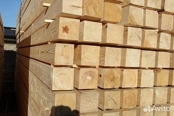 Брусок строганный лиственницы и другие пиломатериа