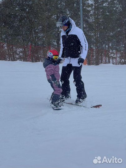 Обучение катанию на сноуборде