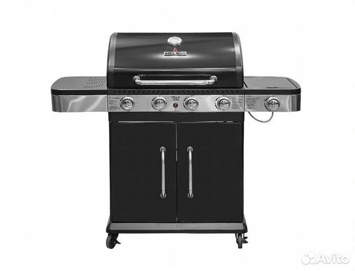 Гриль bellagio villa 400 Black газовый