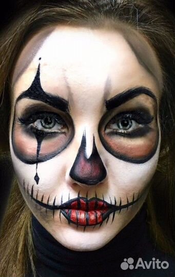 Аквагрим на Хэллоуин