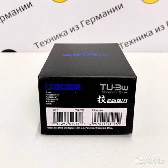 Педаль Boss TU-3W