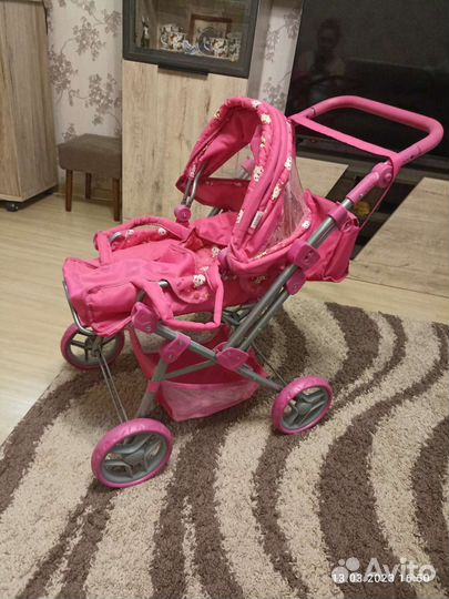 Коляска кукольная buggy boom infiniа