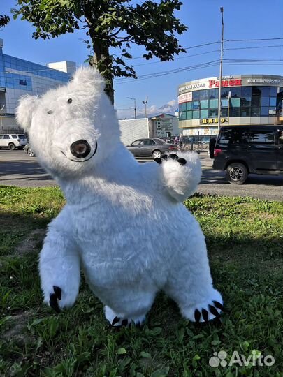 Белый мишка поздравление