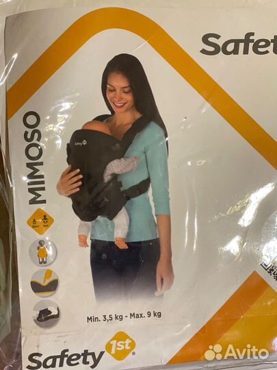 Переноска кенгуру Safety mimoso 1st