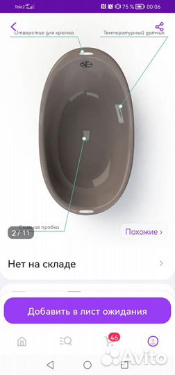 Ванночка для купания
