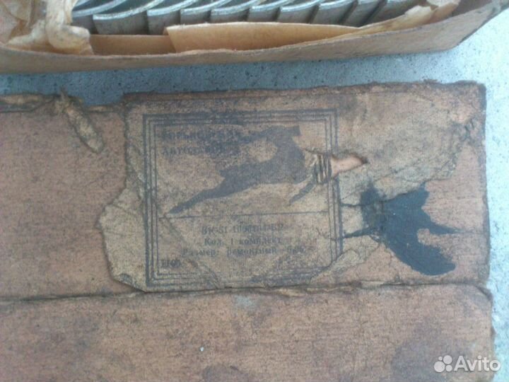 Вкладыши коренные и шатунные Газ СССР